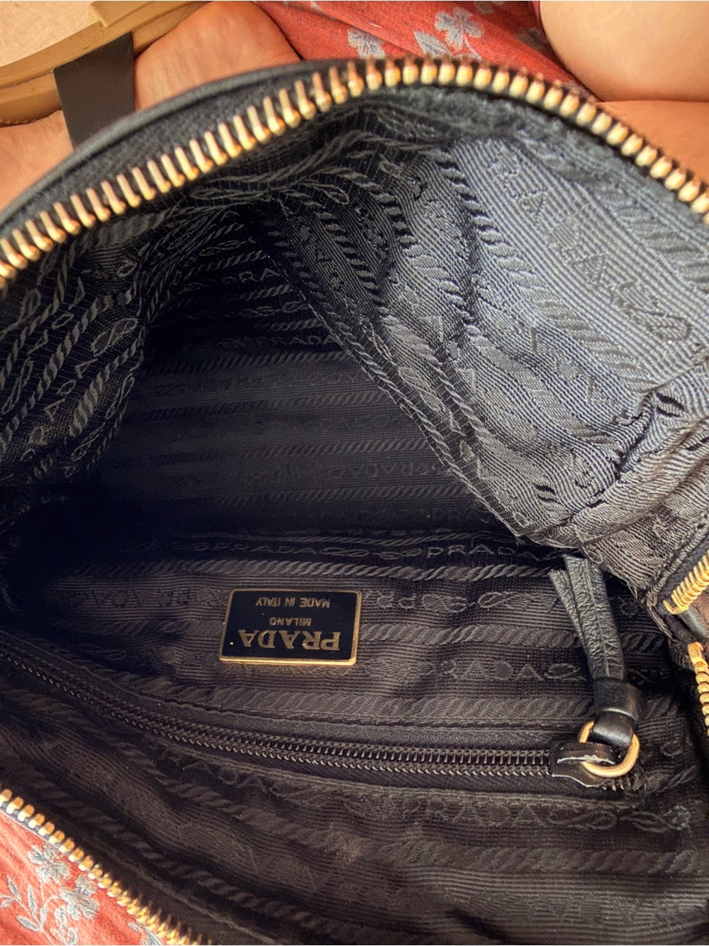 vintage Prada soft nappa leather chain shoulder bag - Picture 3 of 14